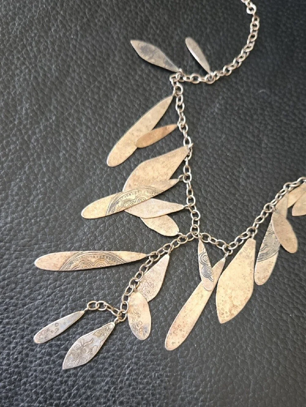 Silpada Silver Leaf Vine Necklace - Silver